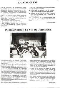 COURRIERISE 82 Informatique et vie quotidienne p7