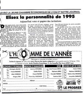 Elisez la personnalite de 1995