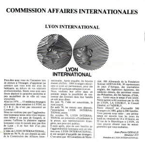 LYON INTERNATIONAL COURRIERISTE 79 80