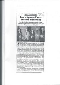 LYONS D OR 1995 ARTICLE 7