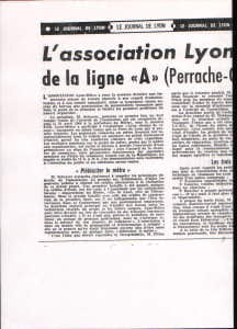 journal lyon  les sondages de la ligne A p1