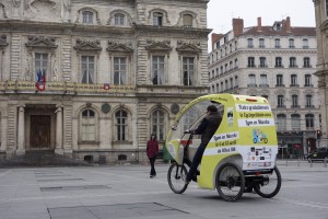 Un cyclopolitain aux couleurs de l'action